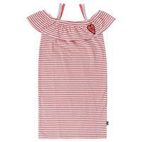 Little Miss Juliette Jurk Ruffle Orange